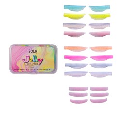 Rodillos laminadores ZOLA Jelly L-Curl para pestañas superiores e inferiores