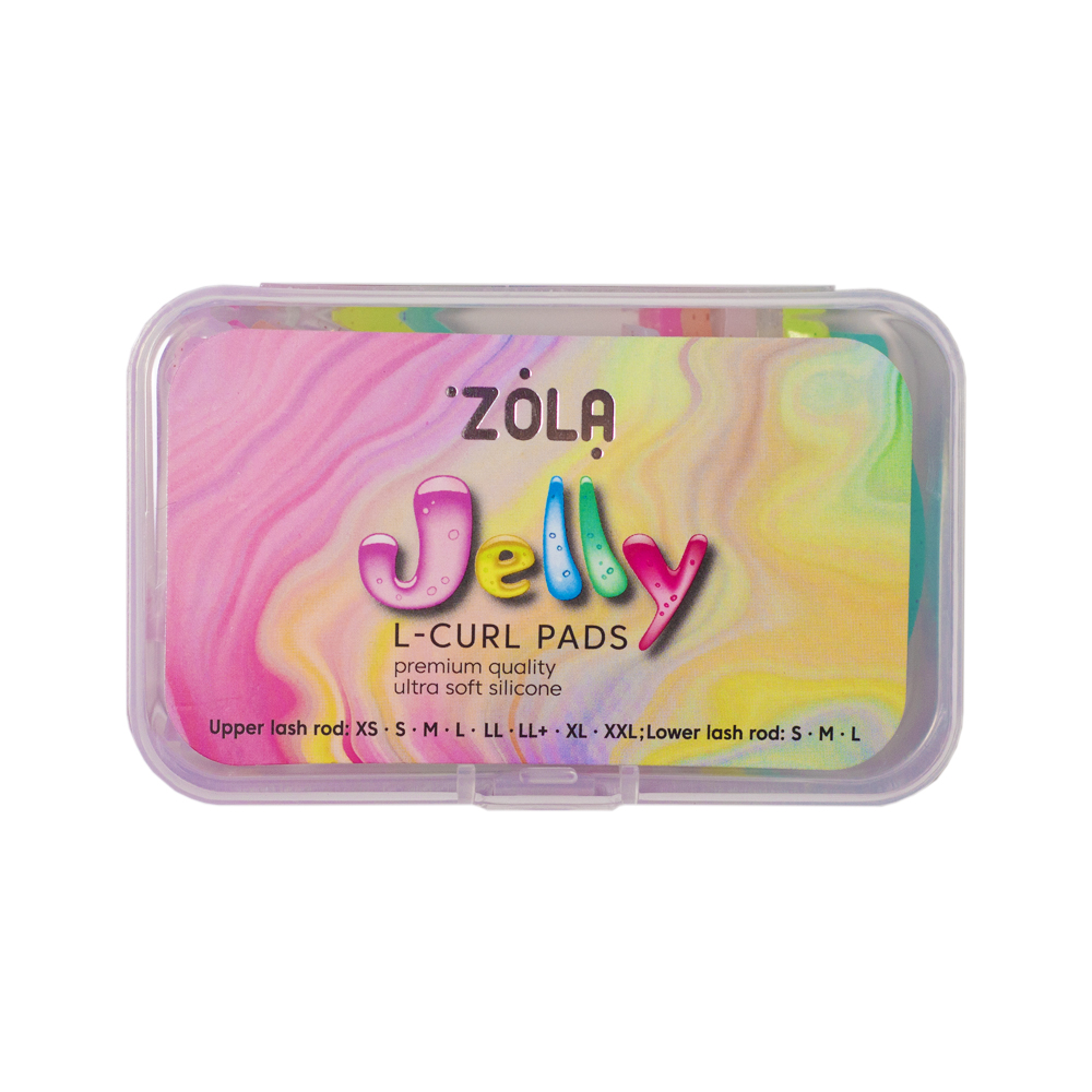 ZOLA Валики для ламінування Jelly L-Curl для верхніх та нижніх вій