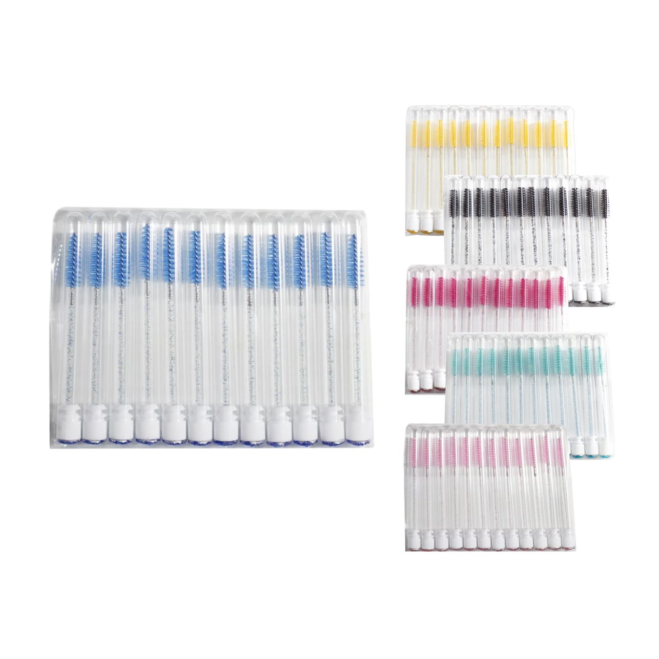 Cepillo en petaca azul pack de 12 uds.