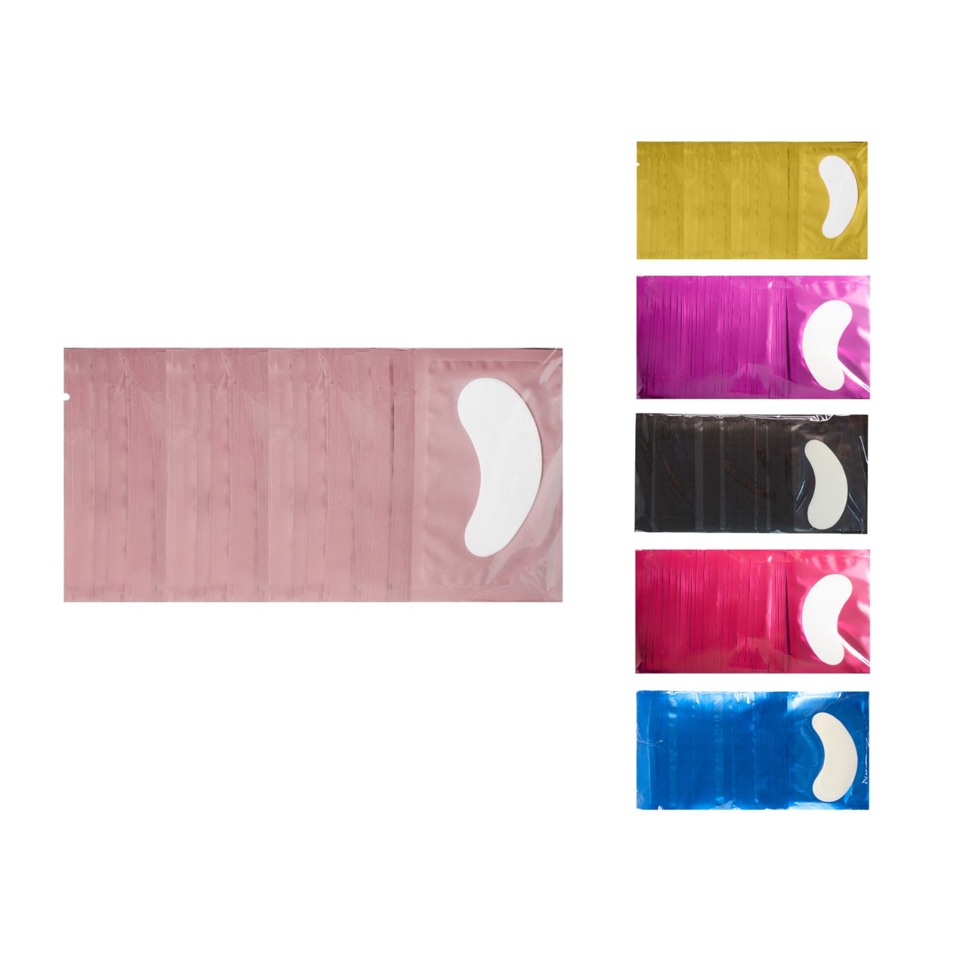 Juego de parches de hidrogel para pestañas en crema (50 unid.)