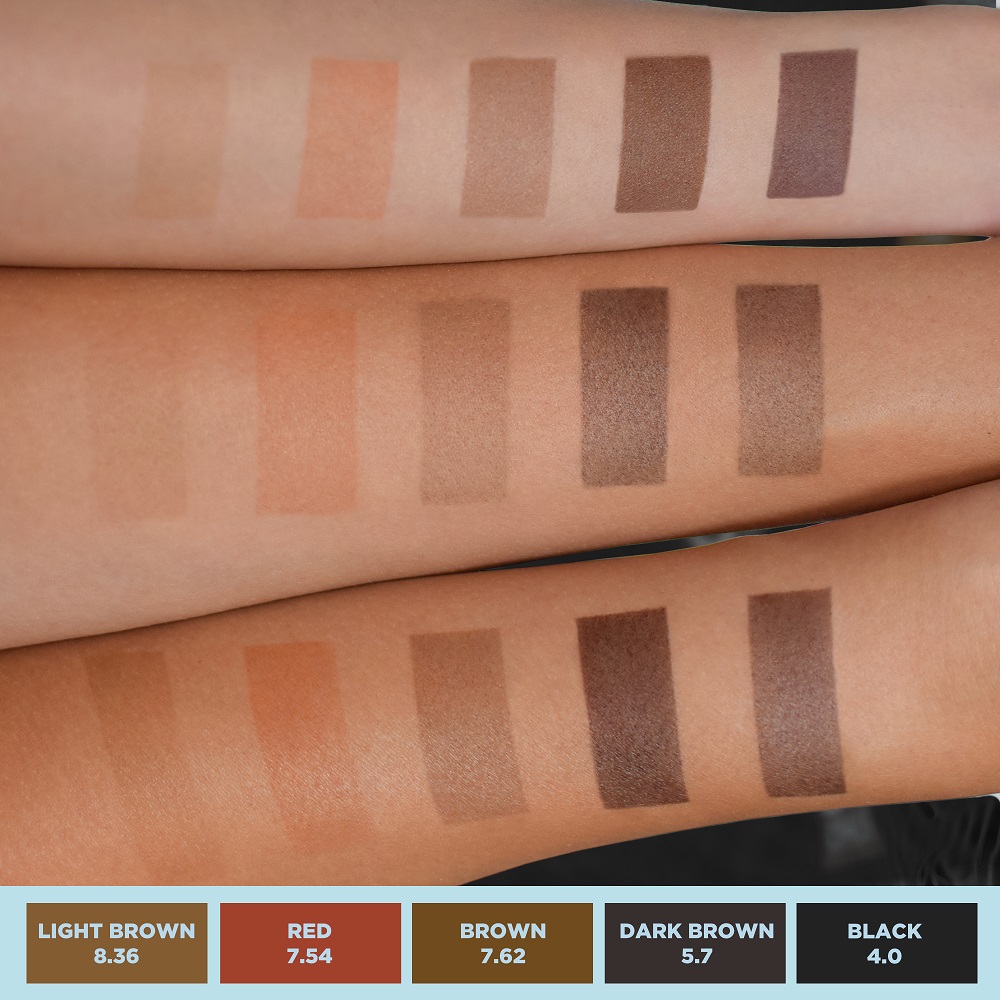 OKO Краска для бровей и ресниц Liquid Hybrid Tint H2O Red 7.54, 15мл