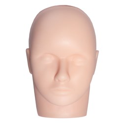 Cabeza de maniquí de extensión de pestañas