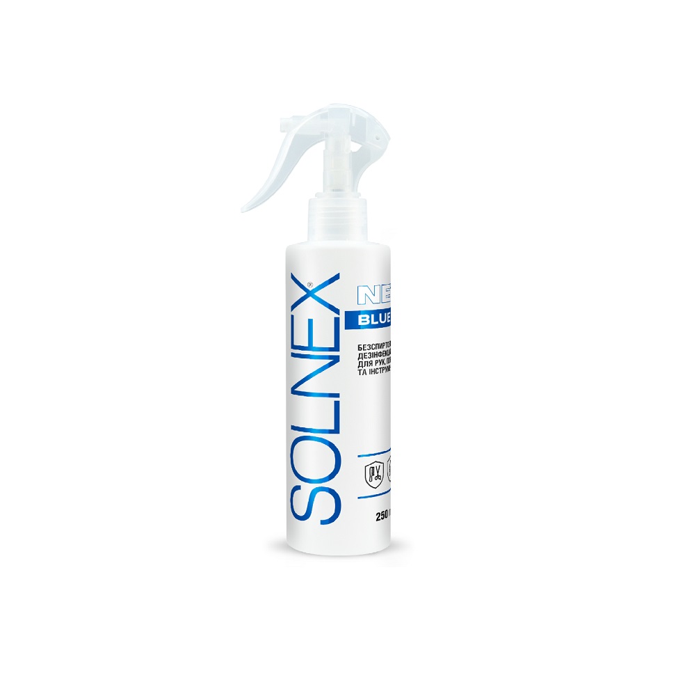 SOLNEX Antiséptico sin alcohol Blue Line Long 250 ml