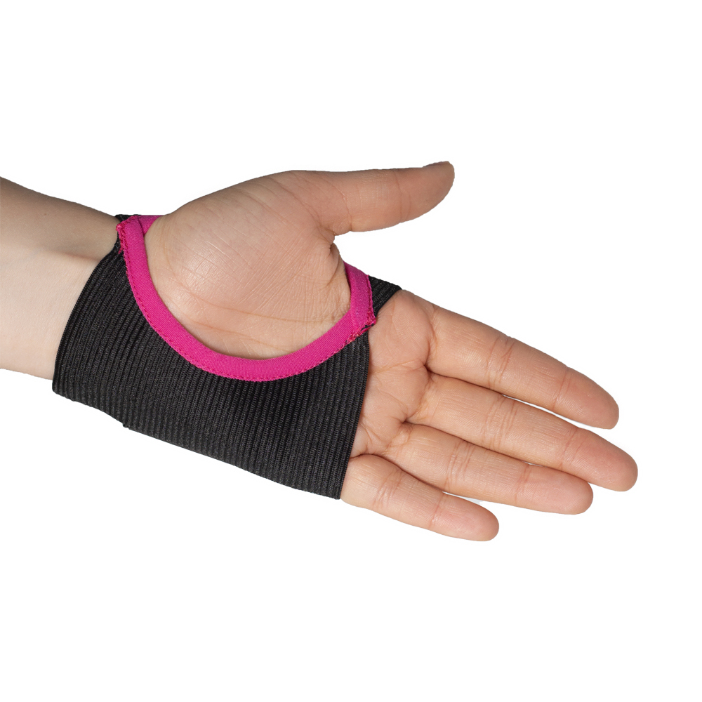 LASH MOMMY Рукавичка на ліву руку (для правшів) для планшетки на магніті для швидкісного нарощування, чорна з рожевою окантовкою+ 5 планшеток