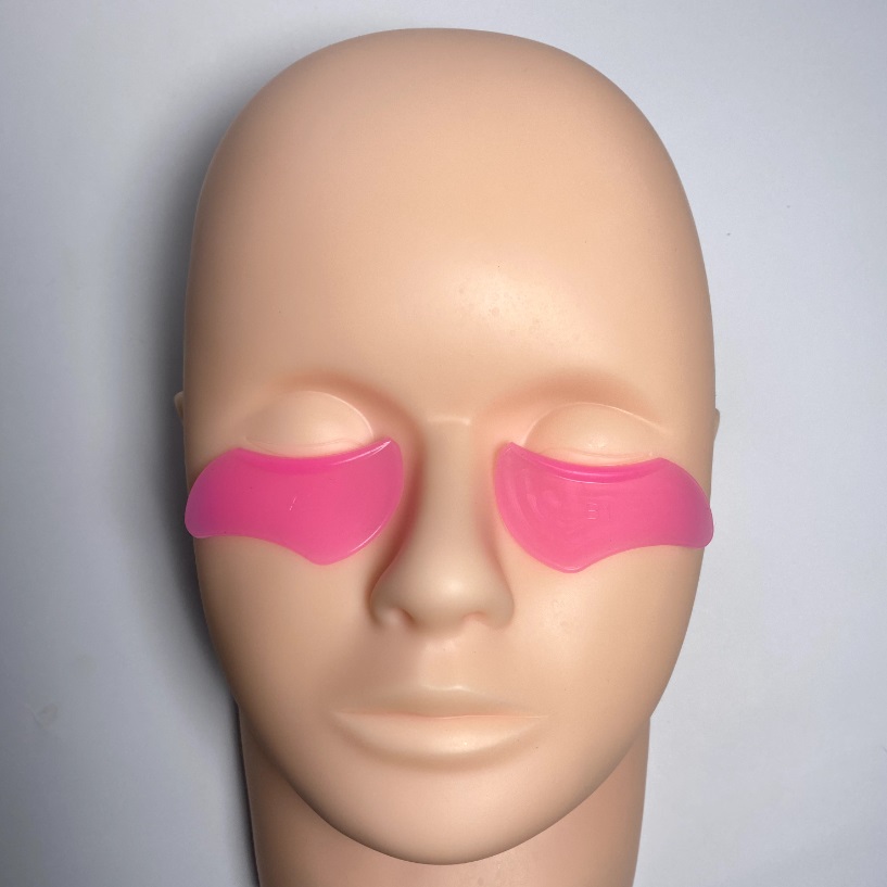 Патчі-валики Petals для нижніх вій, рожеві, анатомічні, 1 пара