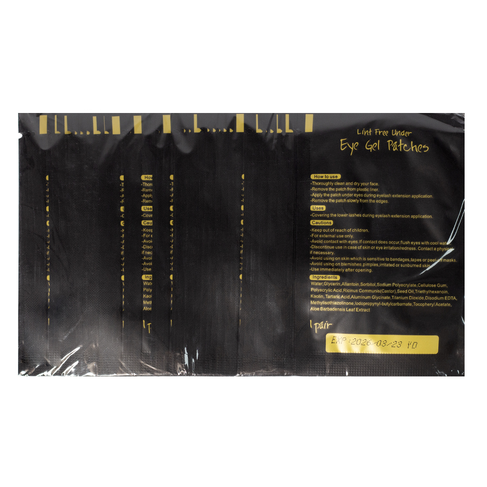 Гідрогелеві патчі для вій, ромашки, набір (50 шт)