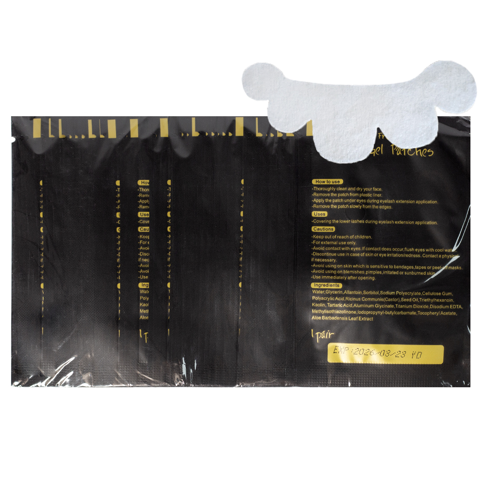 Гідрогелеві патчі-ромашки для вій, набір (50 шт)