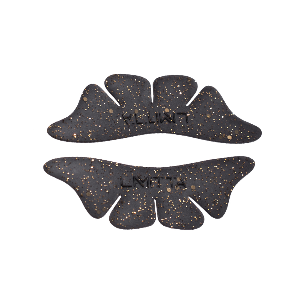 LAMITTA Mariposa Parches Aislantes para Pestañas Inferiores, negro, 1 par