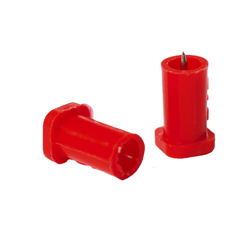 Temporary plug (spout, tip) with glue needle, 1 pc