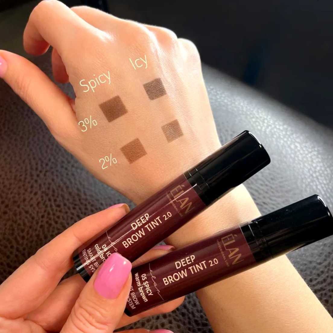 ELAN Фарба для брів Deep Brow Tint 2.0 04 ICY cold brown, 20 мл