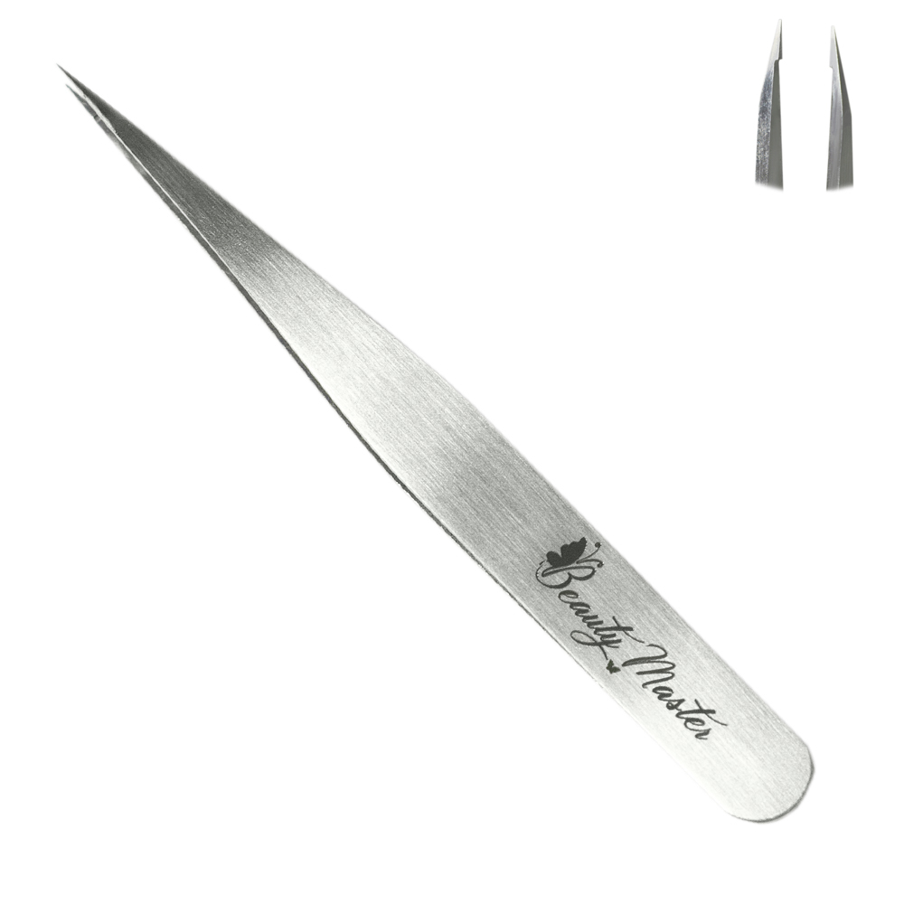 Beauty Master eyebrow tweezers, metal