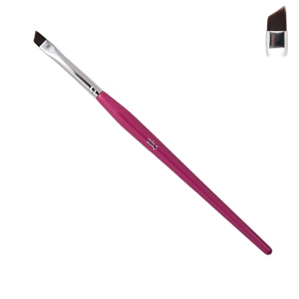 ZOLA Скошений пензель для професійного оформлення брів 08