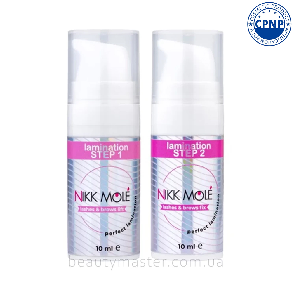 Laminacja Nikk Mole Perfect krok 1+ krok 2