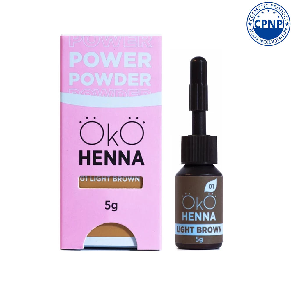 OKO Henna for eyebrows 01 light brown 5 g