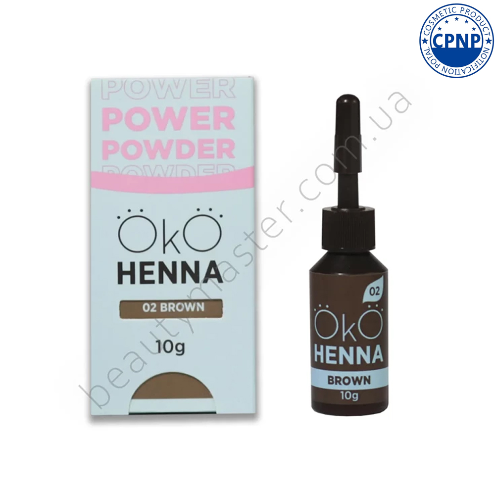 OKO Henna for eyebrows 02 brown 10 g