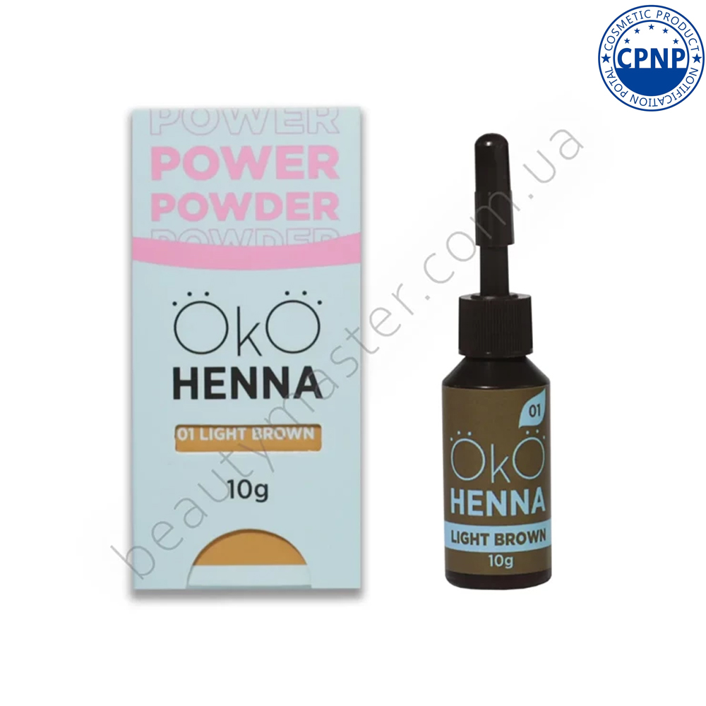 OKO Brow Henna 01 marrón claro 10 g