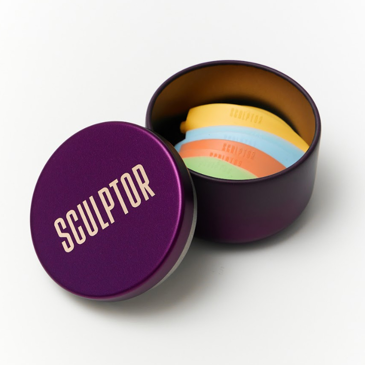 Набор силиконовых валиков OPEN LOOK COLOR MIX, 4 пары