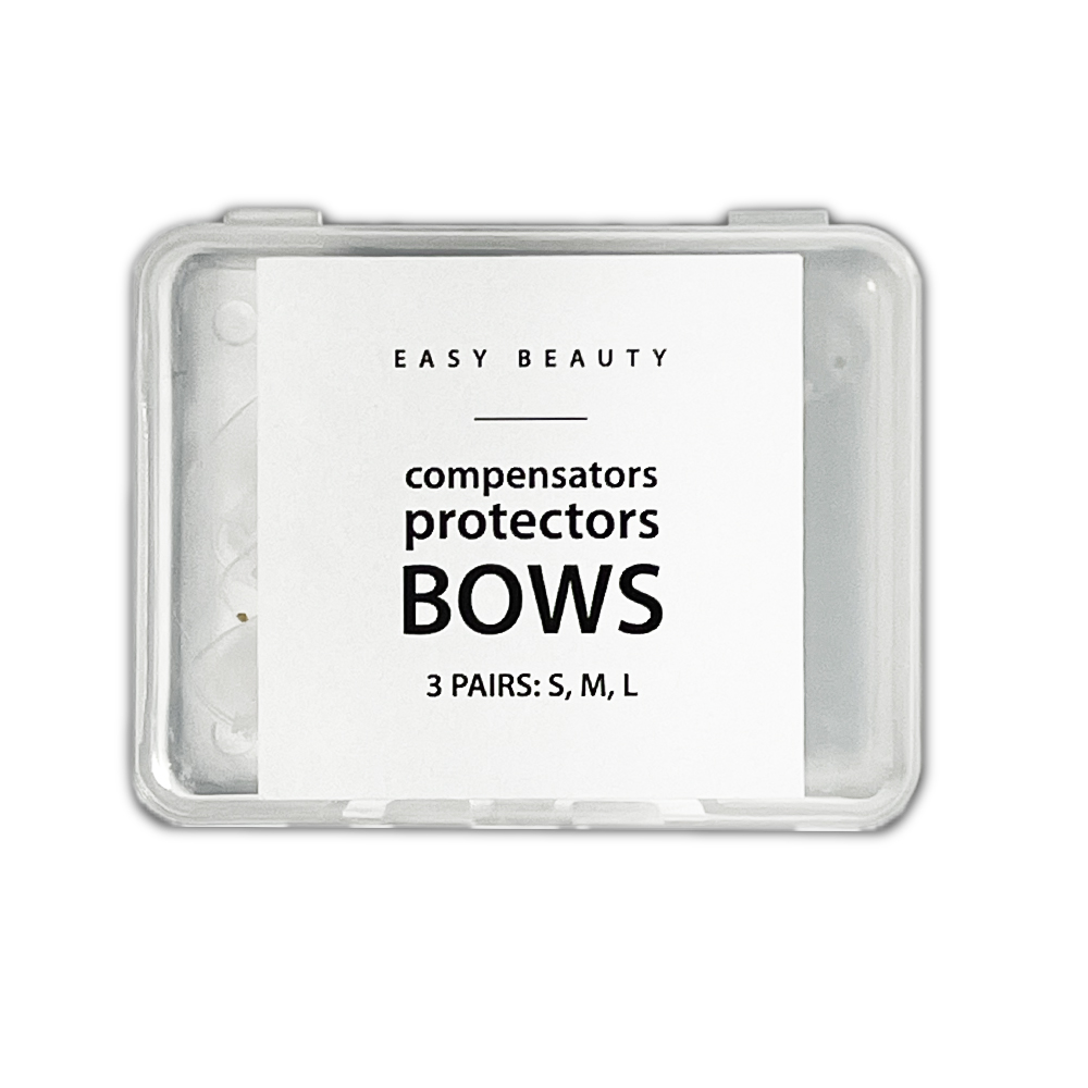 EASY BEAUTY Set de Compensadores protectores BOWS 3 pares (S, M, L)