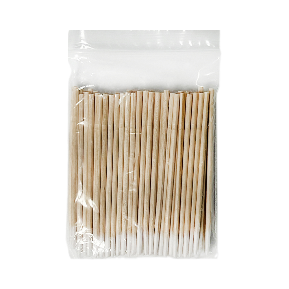Microsticks Thin cotton swabs, wood, 7cm, 100 pcs