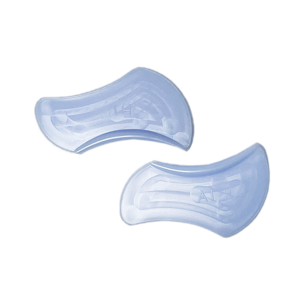 Патчі-валики Petals анатомічні для нижніх вій, блакитні, 1 пара