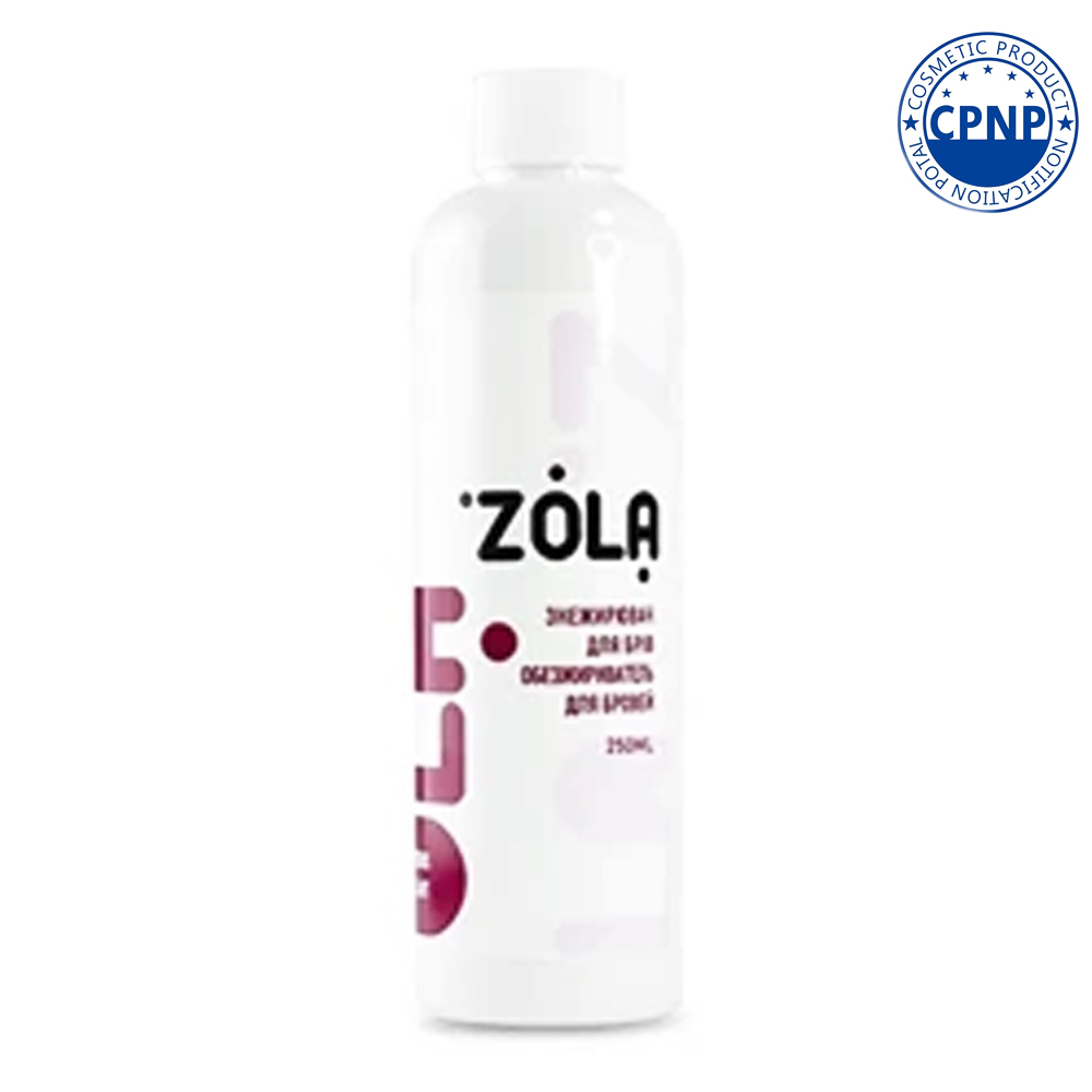 ZOLA Обезжириватель для бровей, 250мл