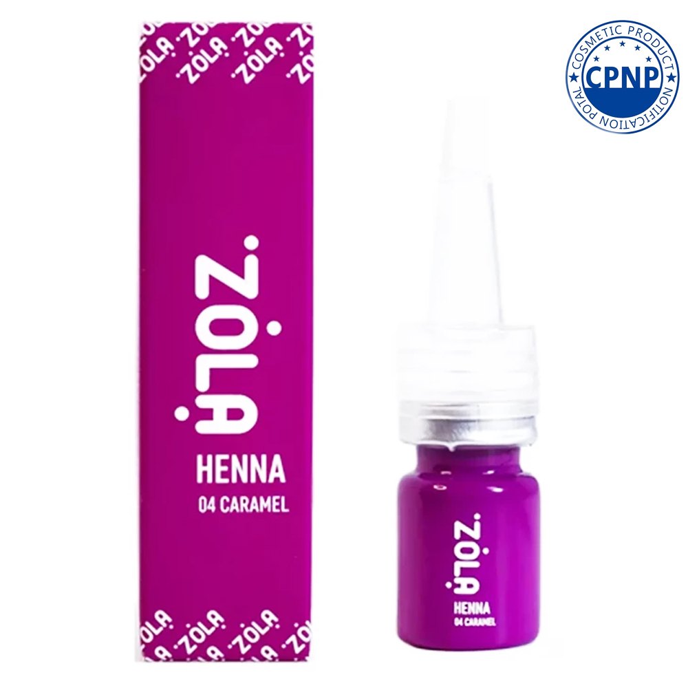 ZOLA Henna 04 karmelowy brąz, 5 g