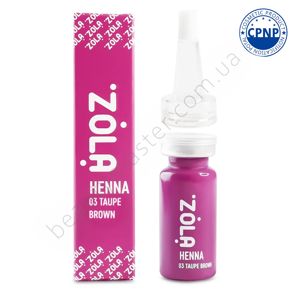 ZOLA Хна 03 taupe brown , 10 г