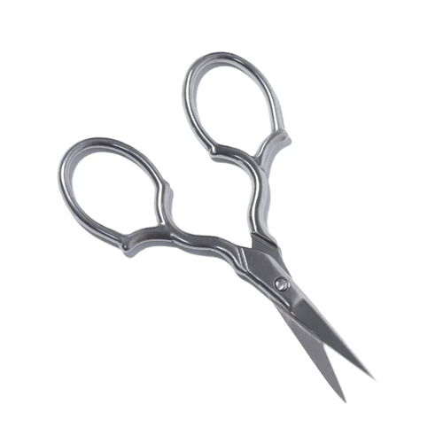 Tijeras para cejas de acero inoxidable