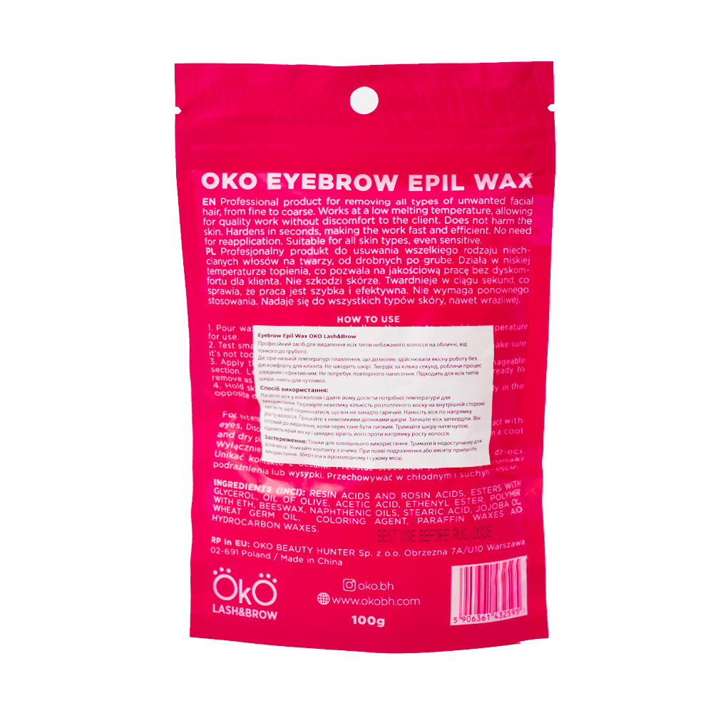 OKO Wax for facial depilation Venus 100 g