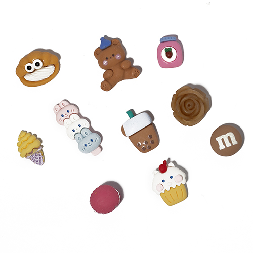 Декор для ламинирования, микс, набор 10 шт