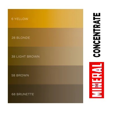 THE MINERAL pigment for permanent makeup Concentrate No. 68 Brunette 11 ml