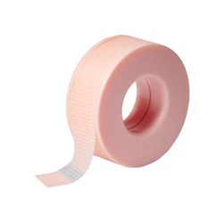 Gel tape for eyelash extensions, pink, 1.25 cm x 3.6 m