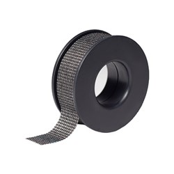 Cinta transpirable para extensión de pestañas UV, negra, 1,25 cm x 3,6 m