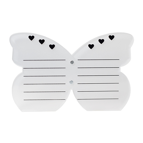 Двойная планшетка для наращивания ресниц, бабочка