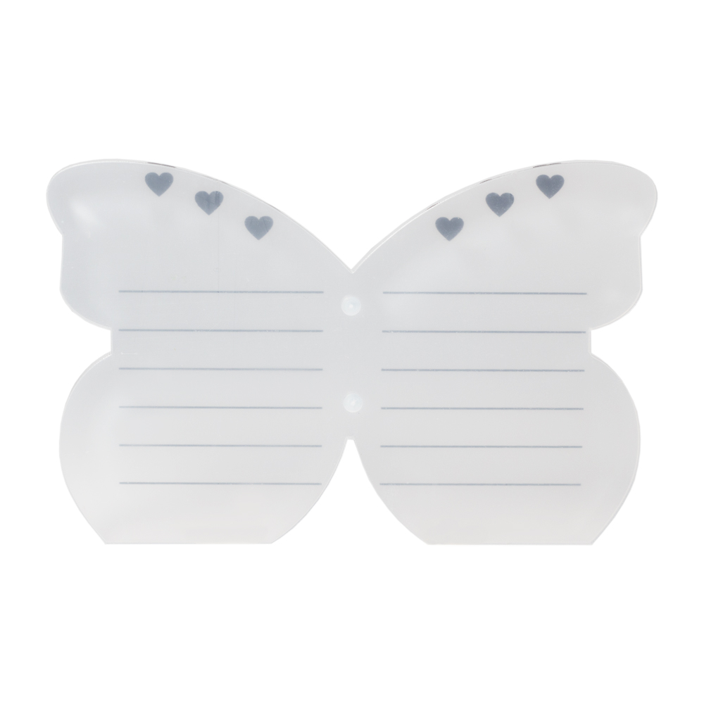 Двойная планшетка для наращивания ресниц, бабочка