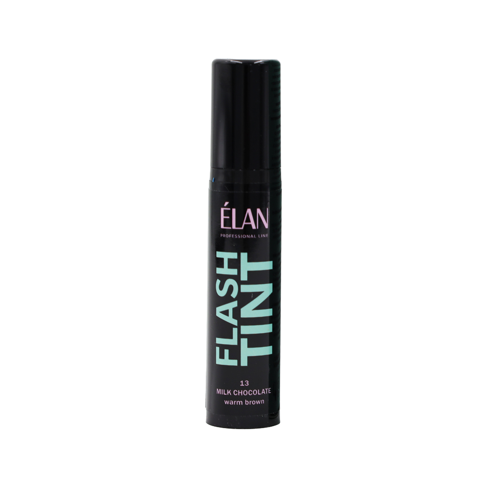 ELAN Система прямого фарбування брів FLASH TINT 13 MILK CHOCOLATE warm brown