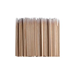 Microsticks Bastoncillos de algodón finos, madera, 7cm, 100 unidades