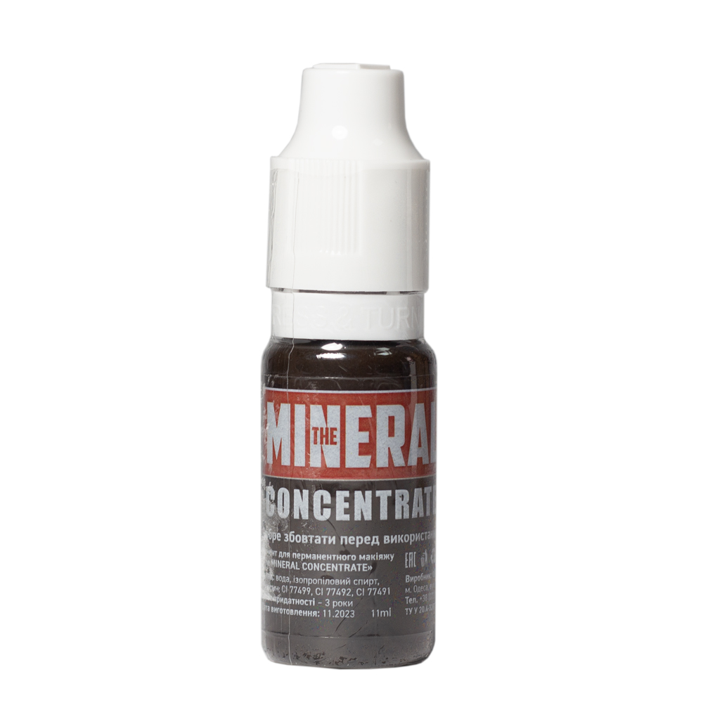 THE MINERAL pigment for permanent makeup Concentrate No. 68 Brunette 11 ml