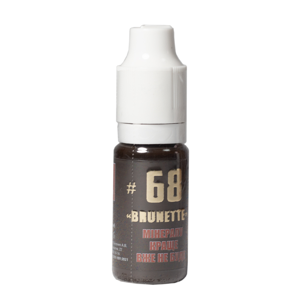 THE MINERAL pigment for permanent makeup Concentrate No. 68 Brunette 11 ml