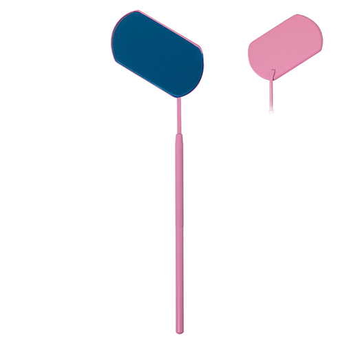 Espejo para laminación y extensiones de pestañas, rosa