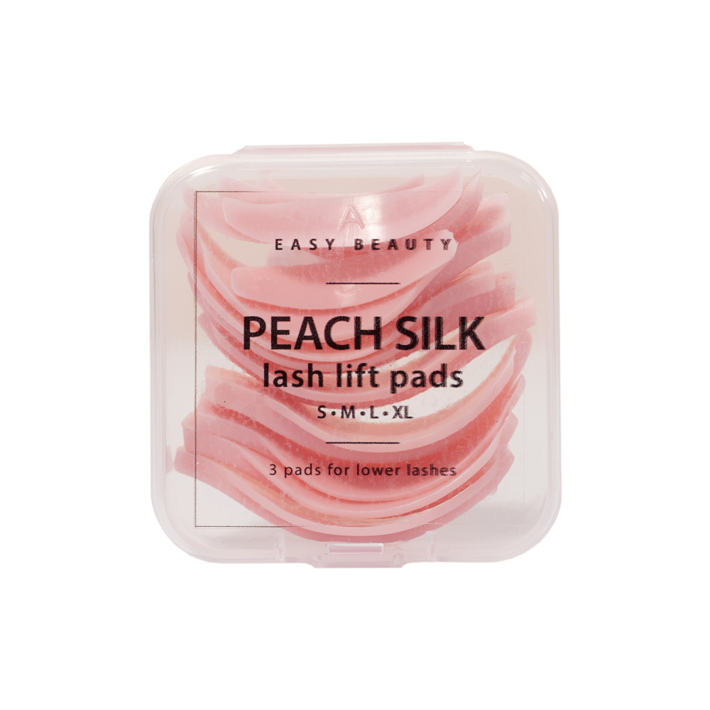 EASY BEAUTY Валики для ламінування вій L-вигин PEACH SILK 7 пар