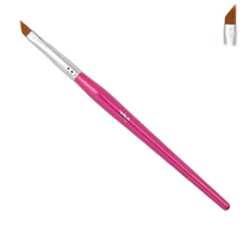 Angled beveled brush for lash and eyebrow laminating 16