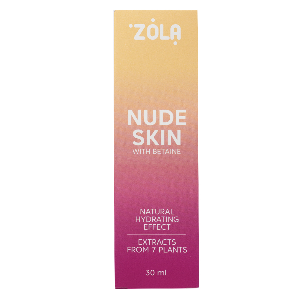 ZOLA Тональна основа NUDE SKIN 02 MEDIUM