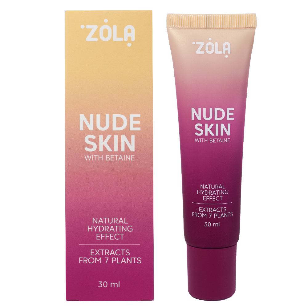 ZOLA Тональна основа NUDE SKIN 02 MEDIUM