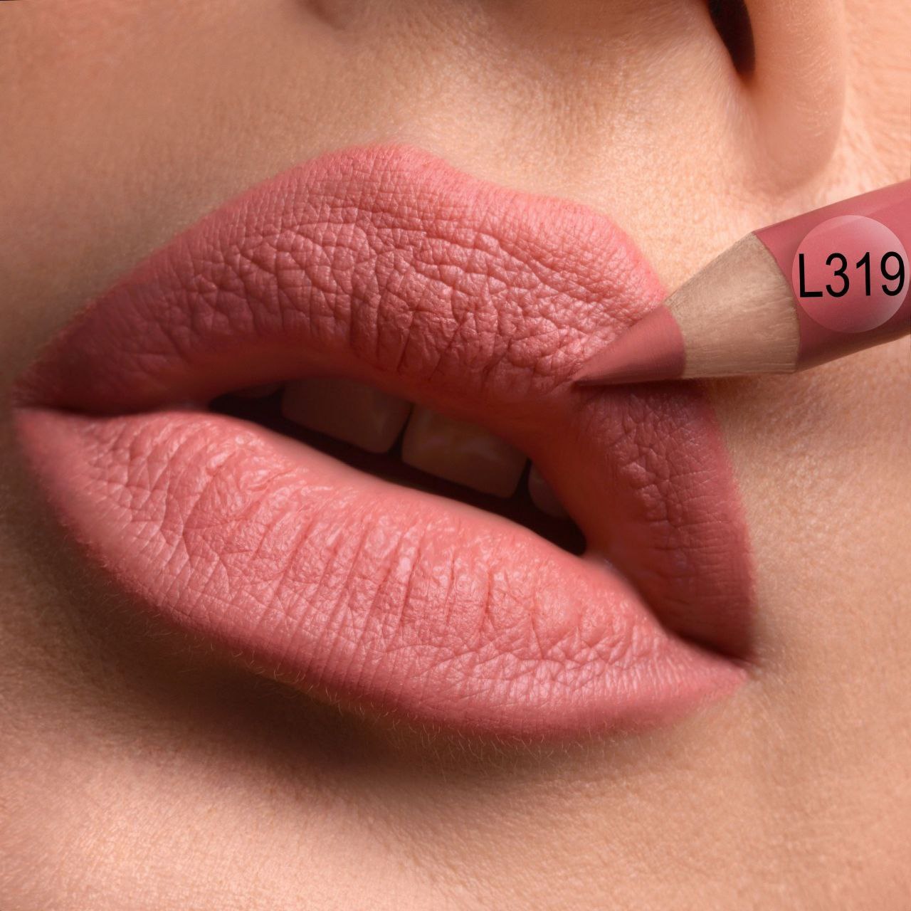 MISS CLAIRE Олівець для губ "Ідеальний контур" ("Золотий ковпачок") lip pencil L319