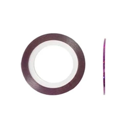 Лента-скотч для ламинирования ресниц, малиновый металлик