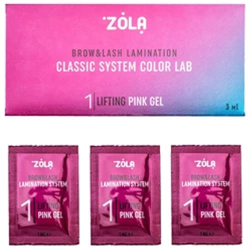 Set 01 Lifting Pink Gel Color Lab (3 x 1 ml)