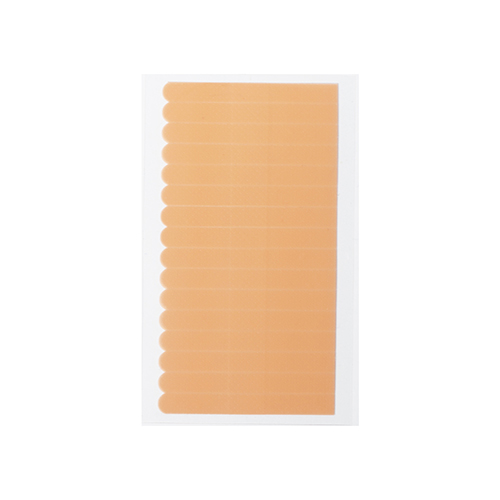 Скотч-лента для наращивания ресниц, бежевый, 16 шт