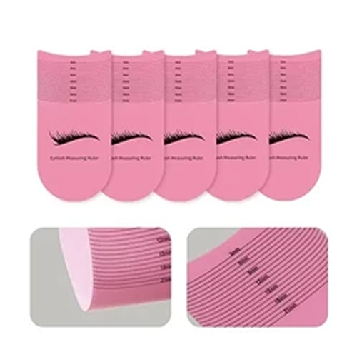 Ruler for eyelash extensions