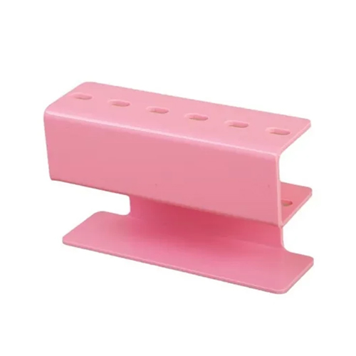 Soporte para 6 pinzas, rosa